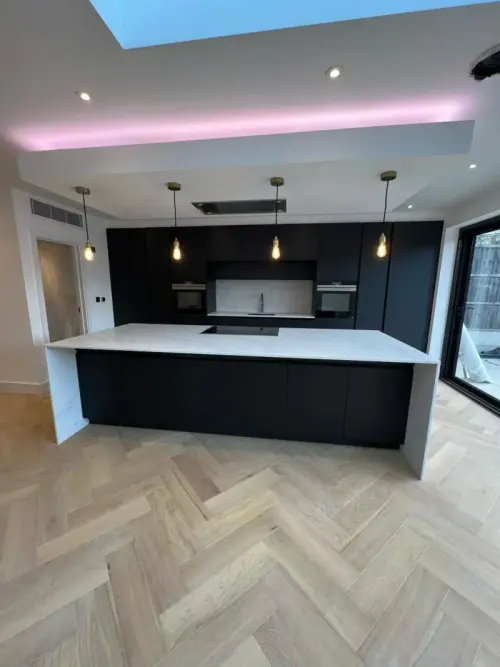 Nero Marquina Marble Vanity